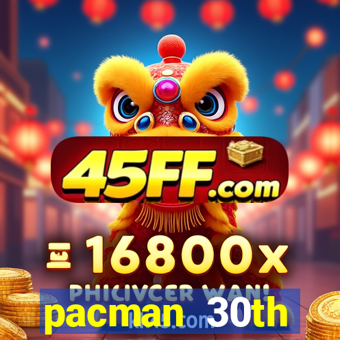 pacman 30th anniversary sonic